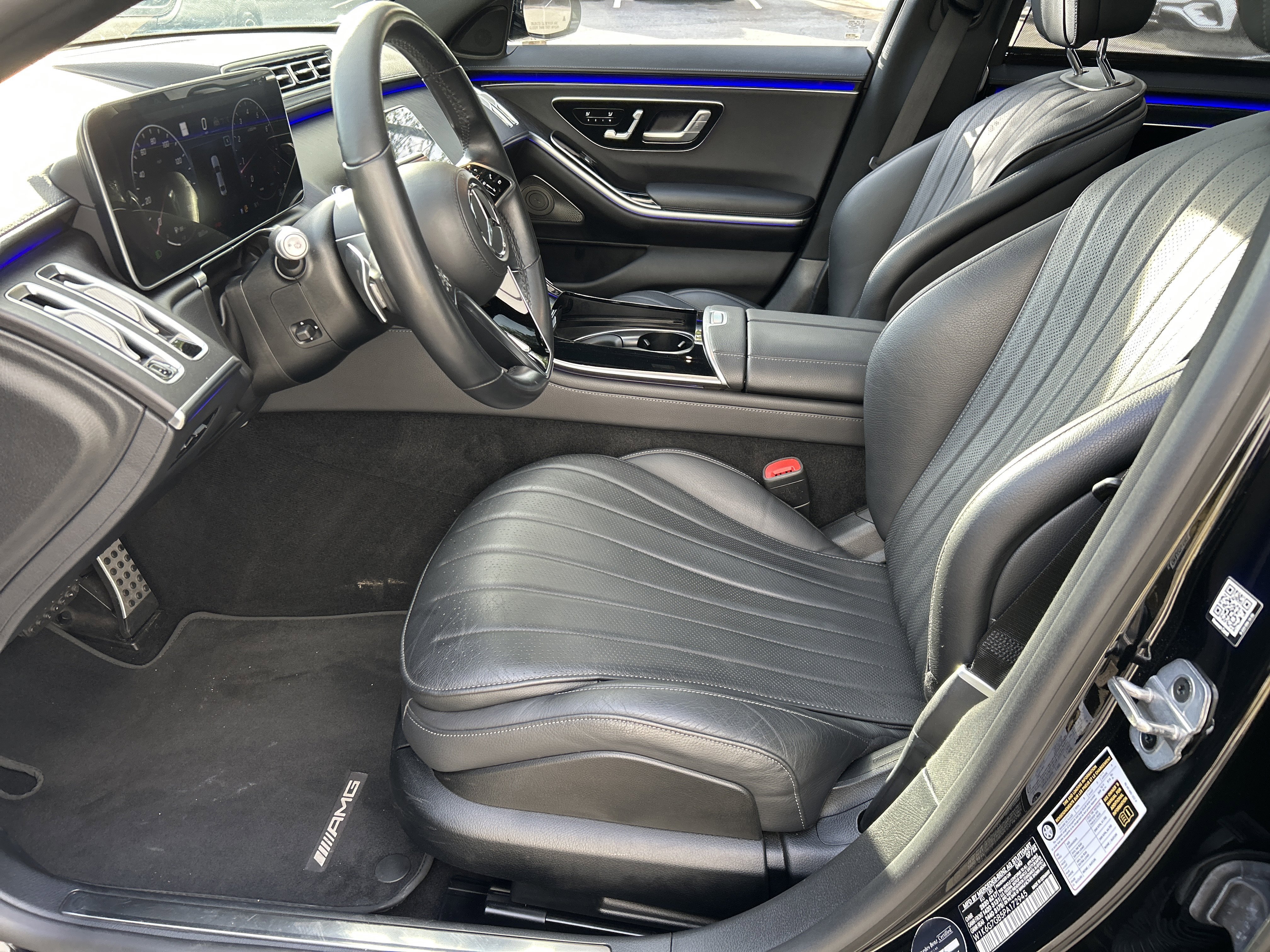 Certified Used 2023 Black Mercedes-Benz S 580 4MATIC® Sedan image 19