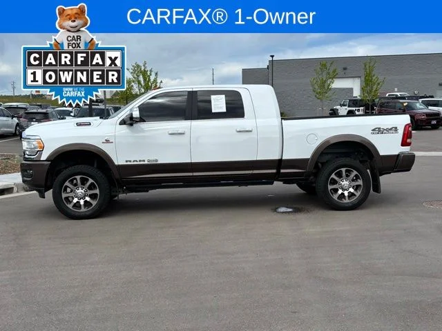 Used 2020 White Ram Laramie Longhorn image 2