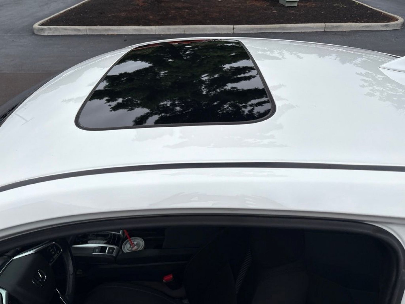 Certified Used 2019 Platinum White Pearl Honda EX image 20