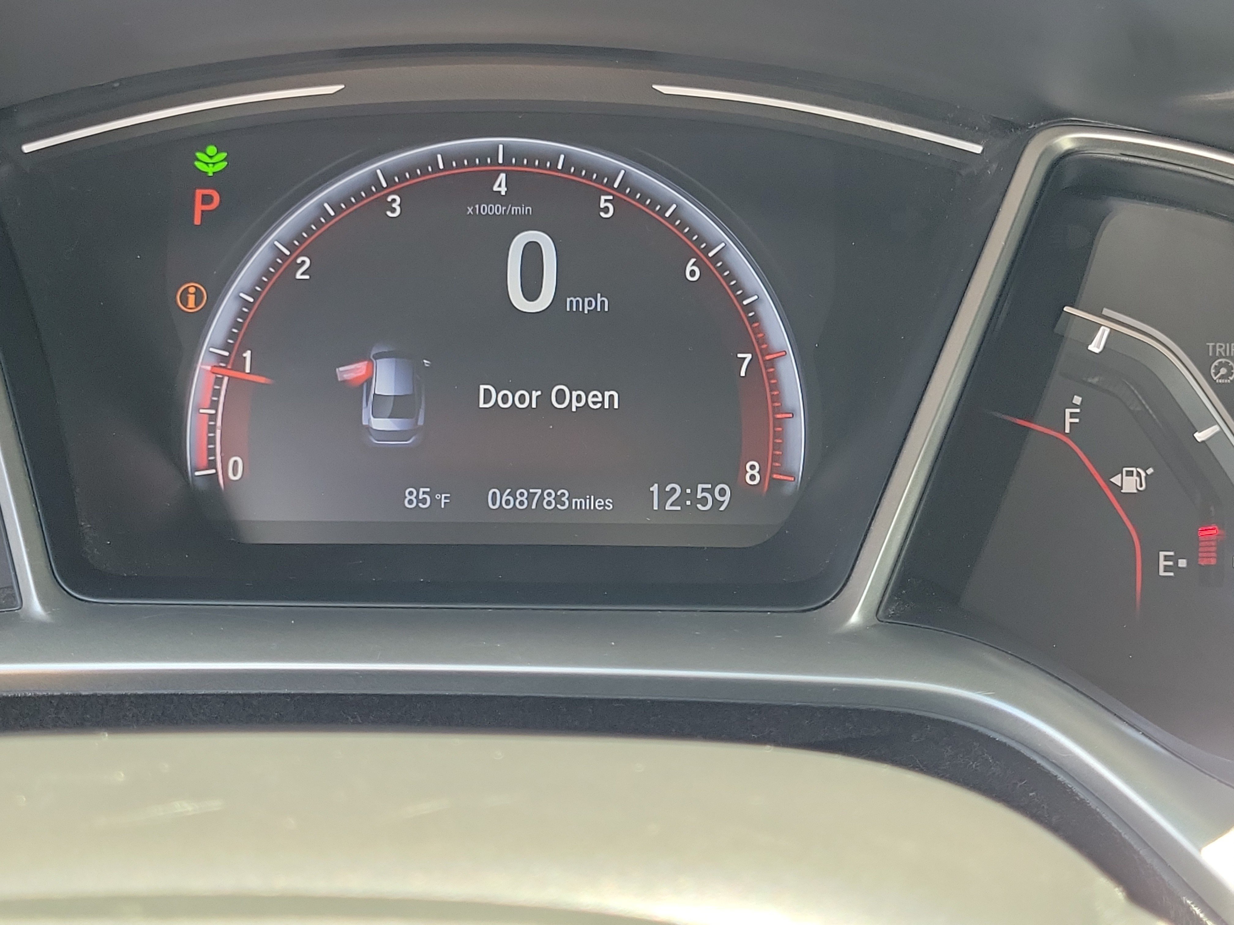 Used 2019 Aegean Blue Metallic Honda Sport image 25