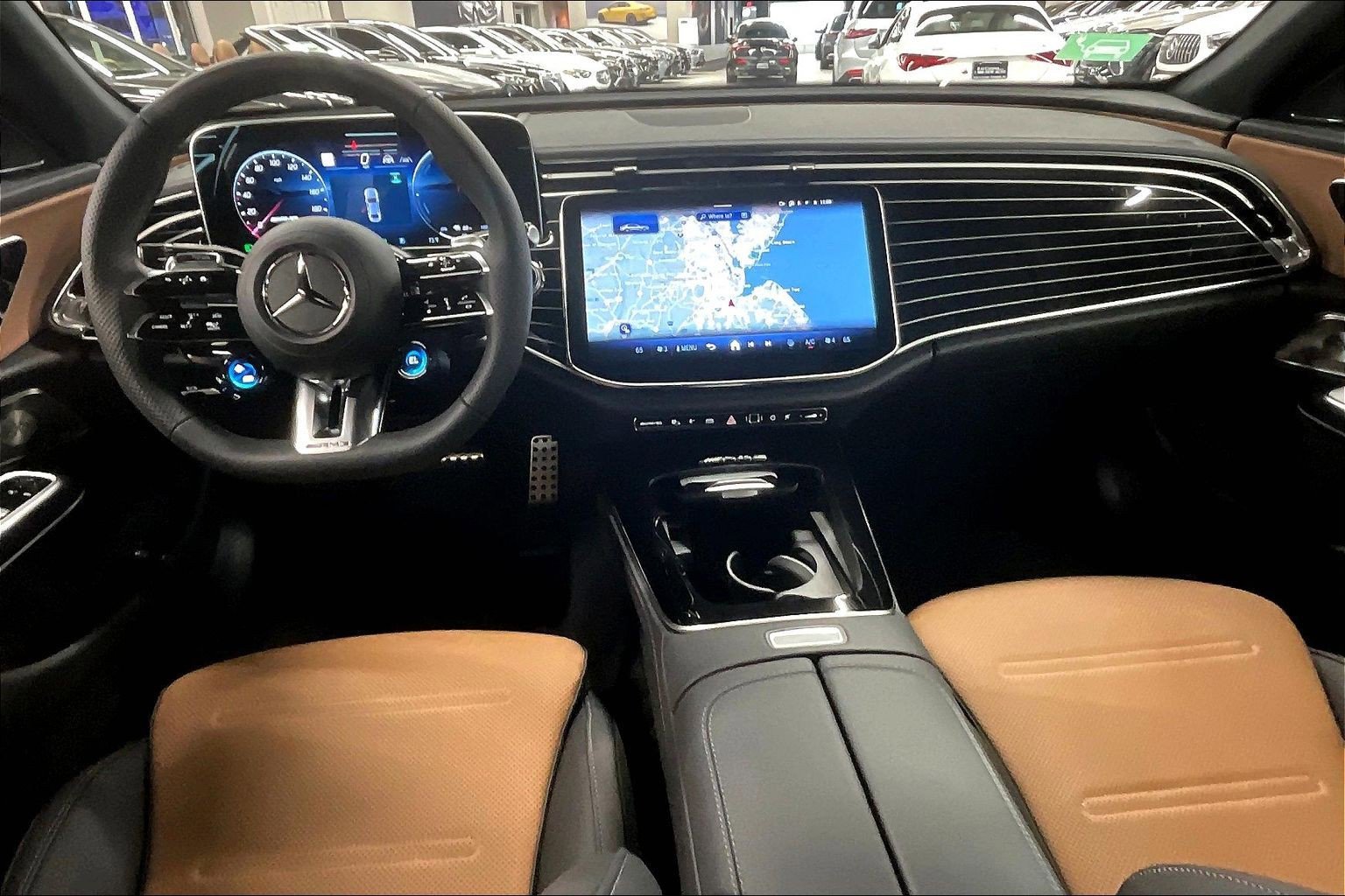 New 2026 MANUFAKTUR Moonlight White Metallic Mercedes-Benz AMG® E 53 E 4MATIC+ Sedan image 18