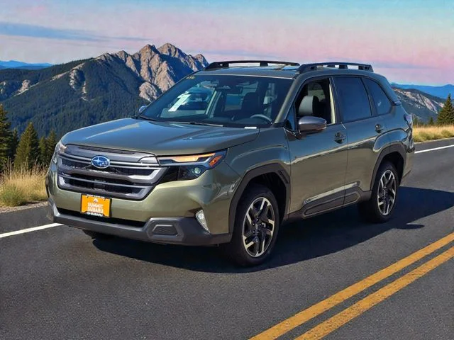 New 2026 AUTUMN GREEN METALLIC Subaru Limited image 4