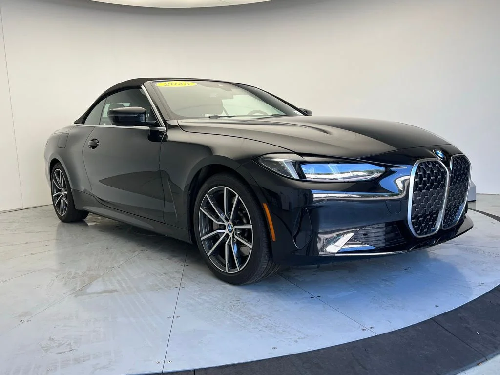 Certified Used 2025 Black Sapphire Metallic BMW 430i image 4