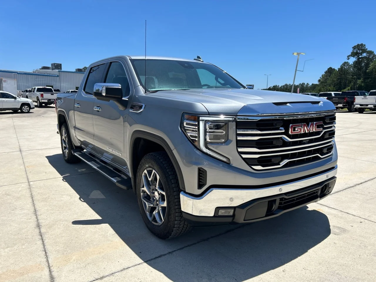 New 2026 Sterling Metallic GMC SLT image 2