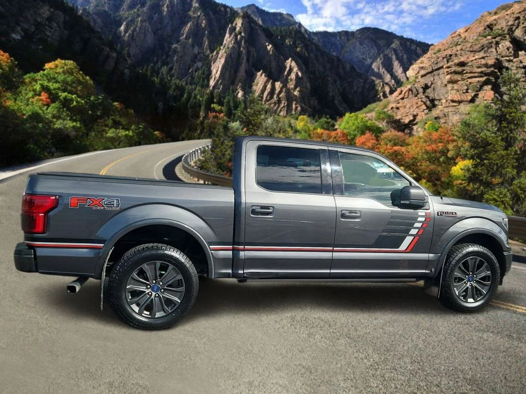 Used 2018 Gray Ford Lariat image 2