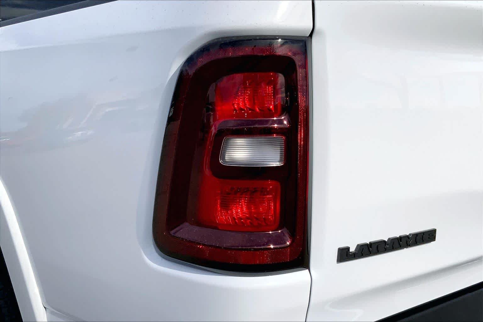 New 2026 Bright White Clear-Coat Exterior Paint RAM Laramie image 11