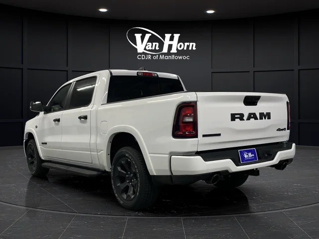 New 2026 Bright White Clear-Coat Exterior Paint RAM Big Horn/Lone Star image 3