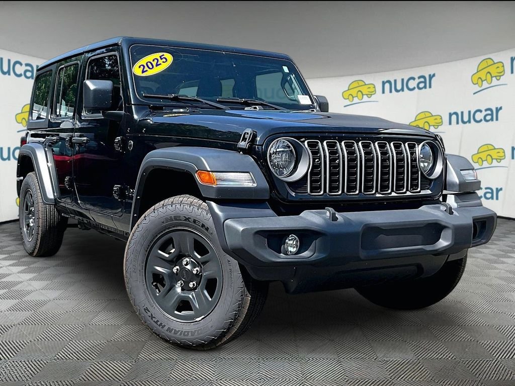 Used 2025 Black Jeep Sport image 1
