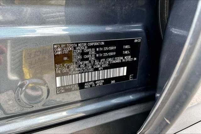 Used 2023 Gray Toyota XLE image 16