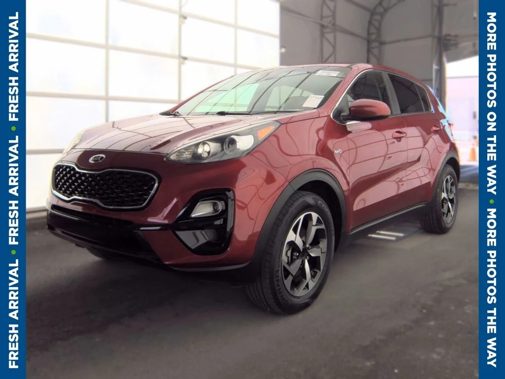 Used 2021 Red Kia LX image 2