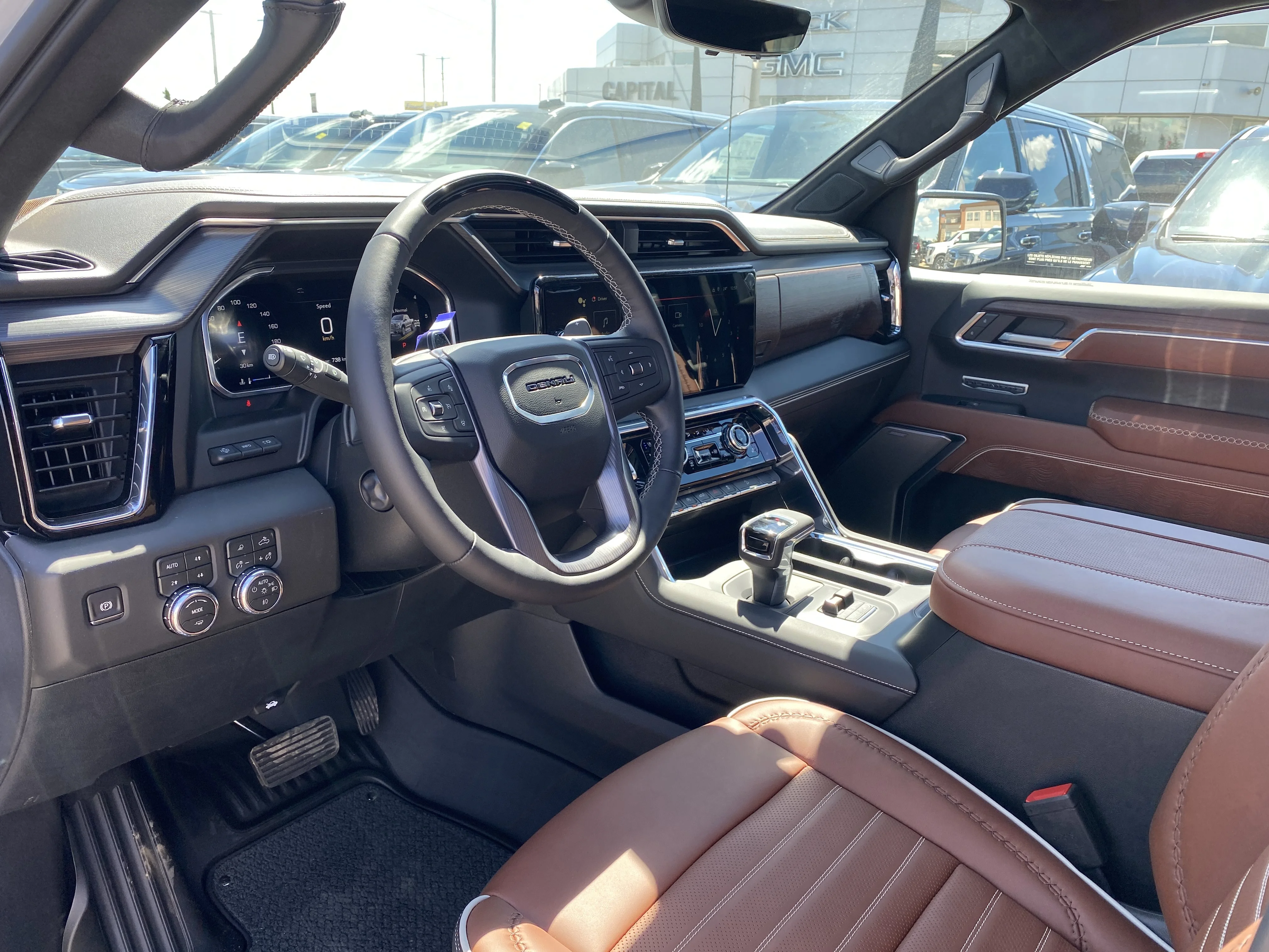 New 2026 GLACIER WHITE TRICOAT GMC Denali Ultimate image 14