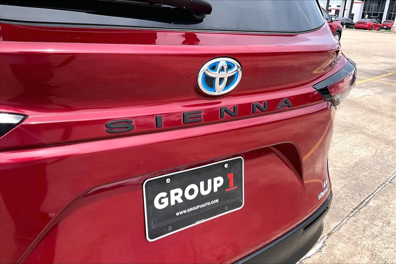 Used 2021 Ruby Flare Pearl Toyota LE image 30