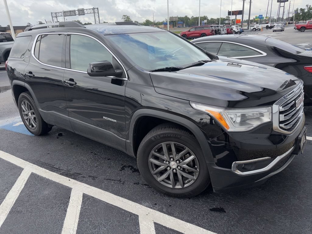 Used 2017 EBONY TWILIGHT METALLIC GMC SLT image 1