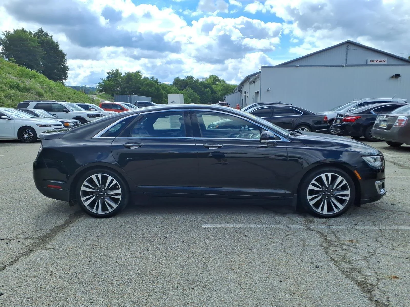 Used 2019 Lincoln MKZ Reserve II with VIN 3LN6L5F92KR613711 for sale in Greensburg, PA