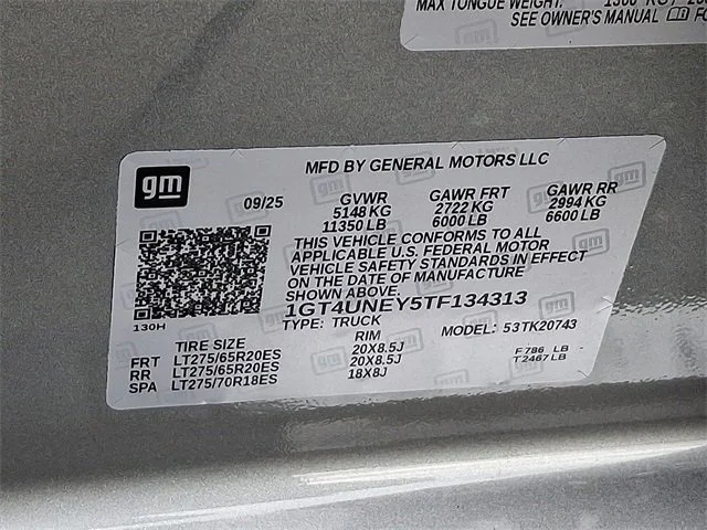 New 2026 Sterling Metallic GMC SLT image 24