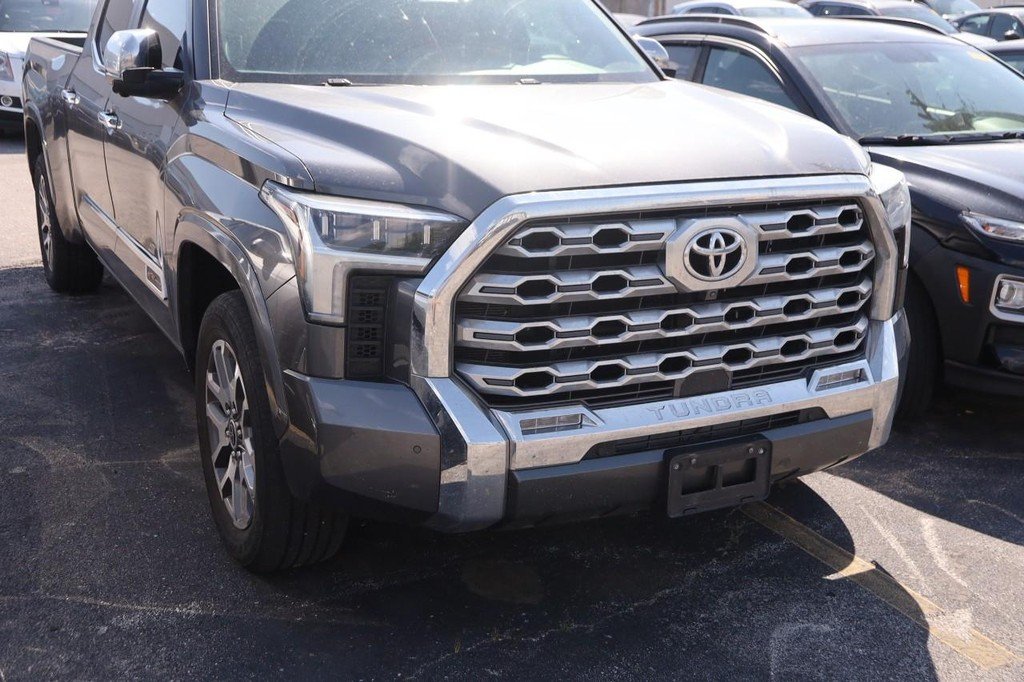 Used 2024 Magnetic Gray Metallic Toyota 1794 Edition CrewMax 6.5