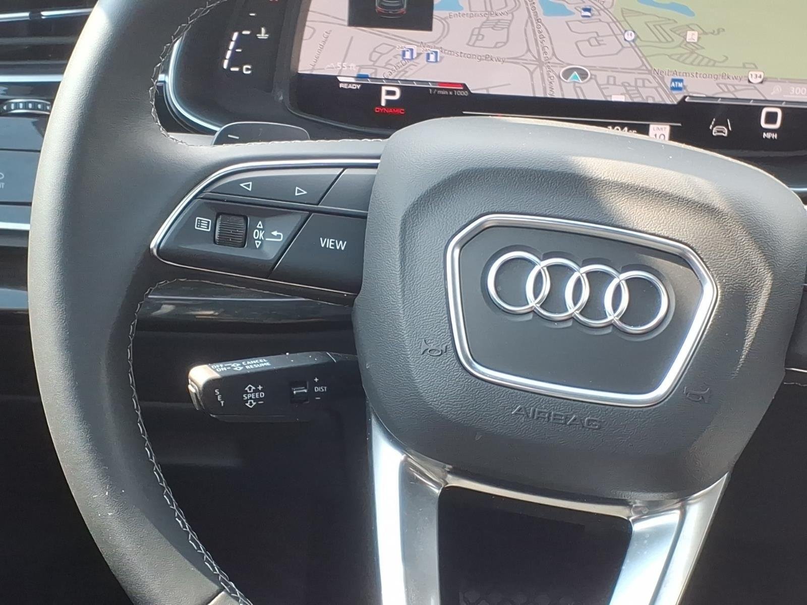 Used 2025 Waitomo Blue Metallic Audi Premium Plus image 14
