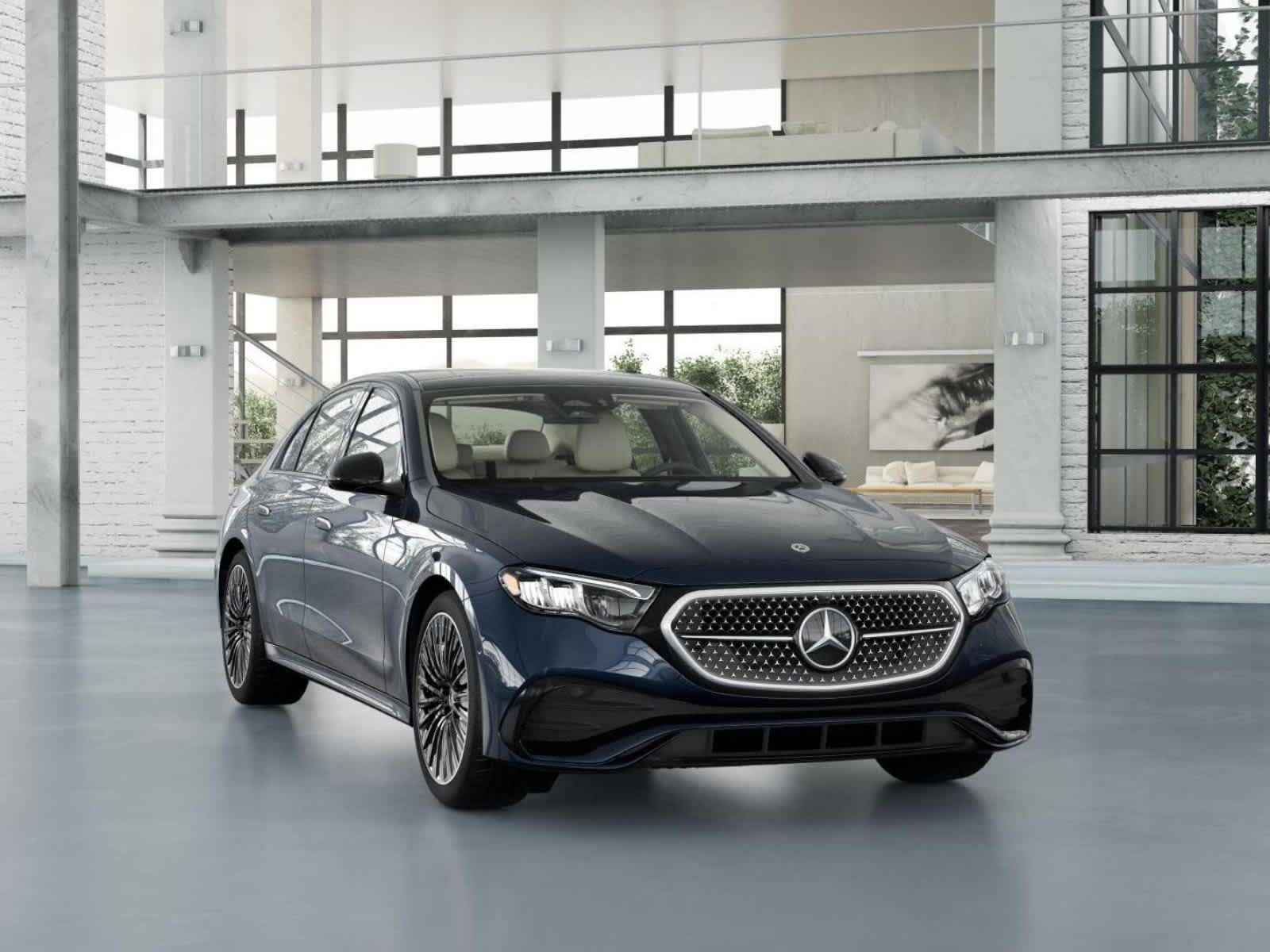 New 2026 Nautical Blue Metallic Mercedes-Benz E 350 image 8