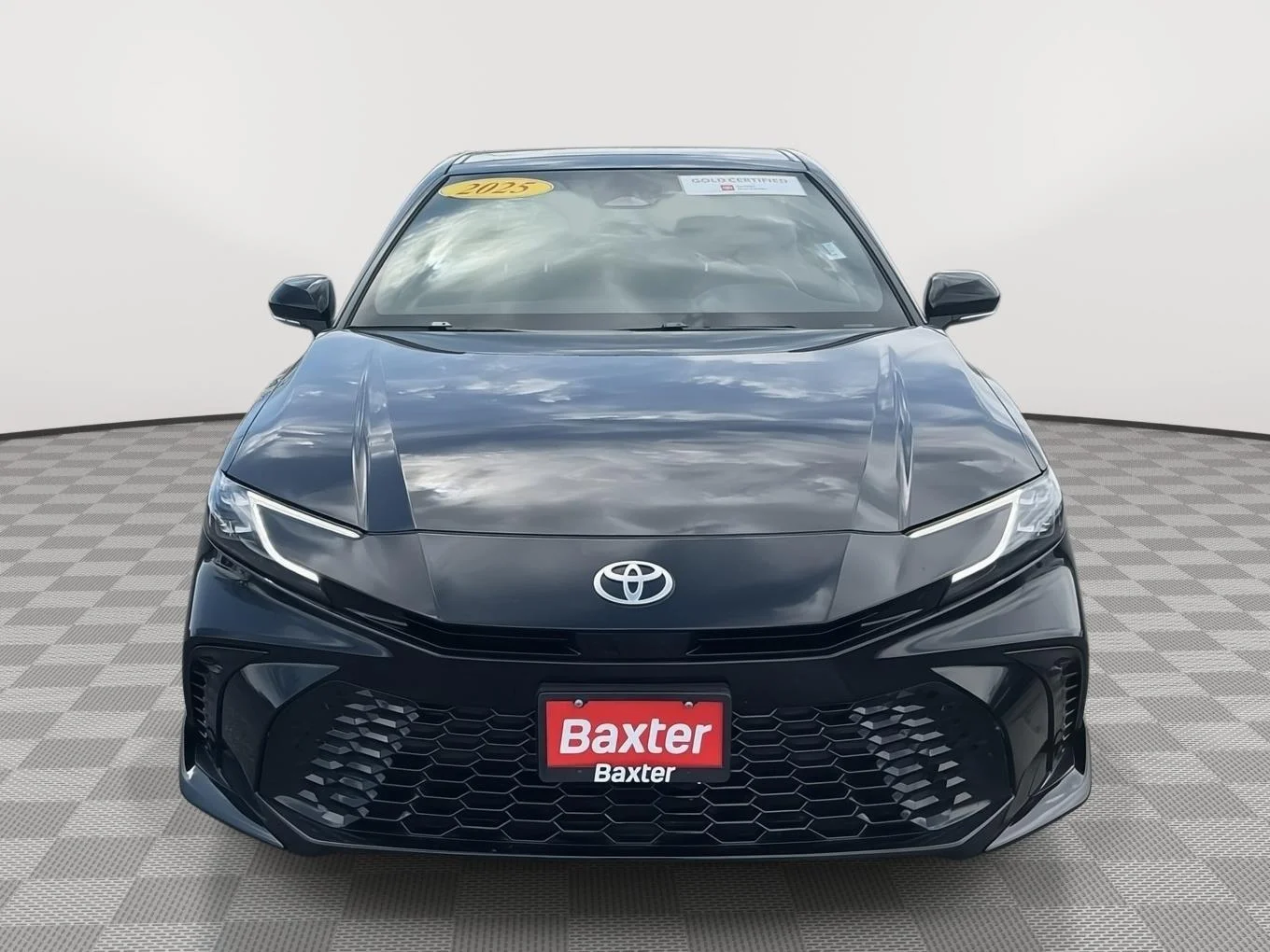Certified Used 2025 Midnight Black Metallic Toyota XSE image 19