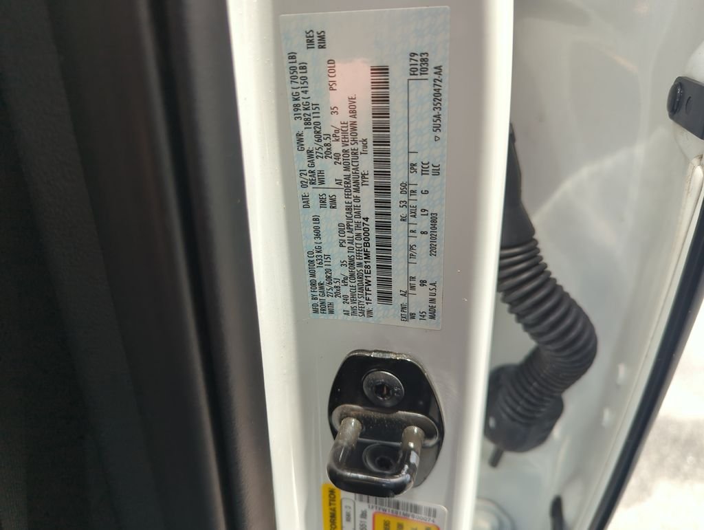 Used 2021 White Ford Platinum image 37