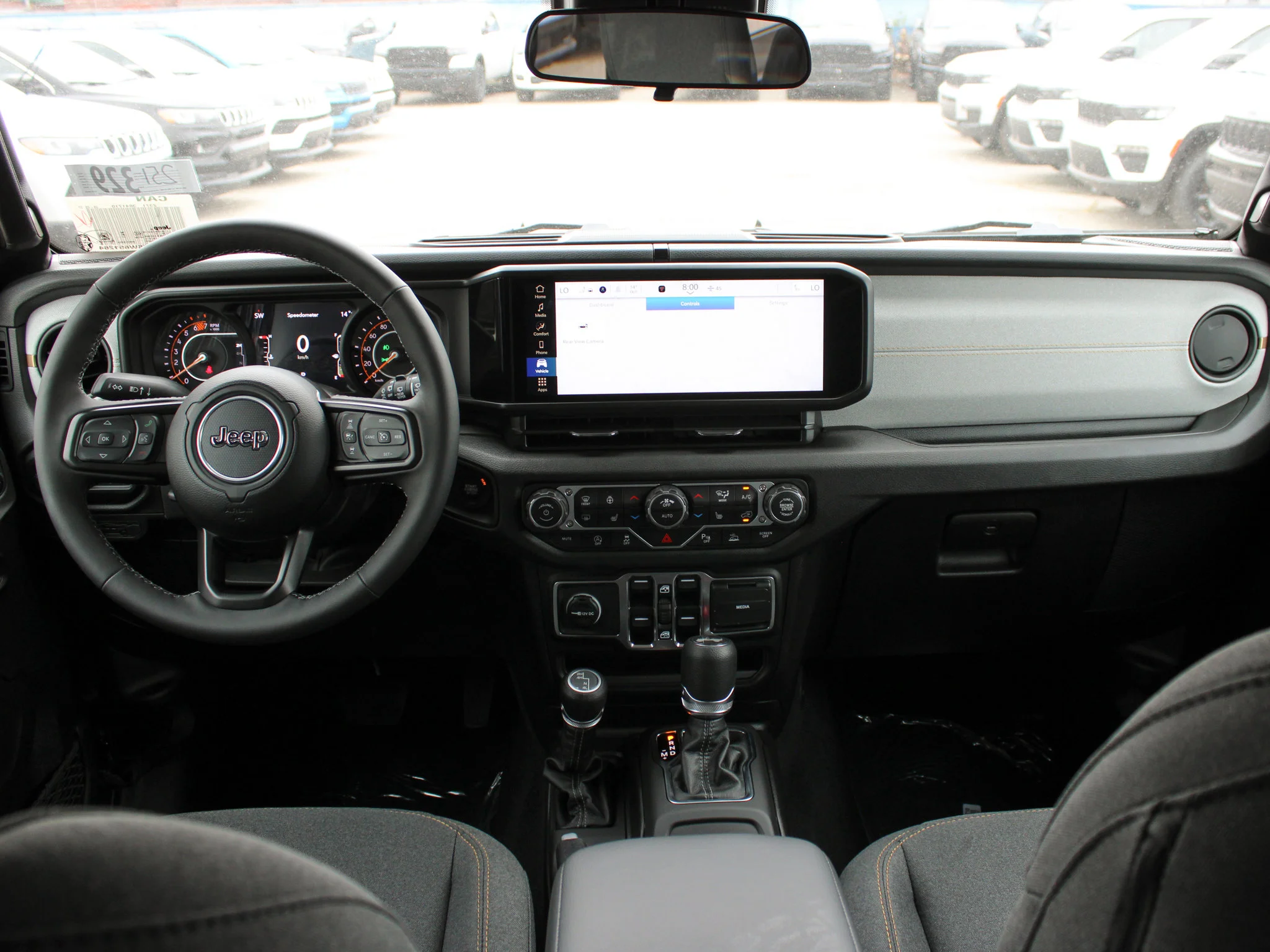 Used 2025 Black Jeep Sport S* 4 Door 4x4, Safety Group, Heated Seats, Remote Start image 12