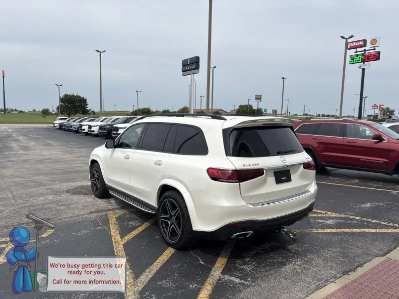 Used 2023 White Mercedes-Benz GLS 450 image 3