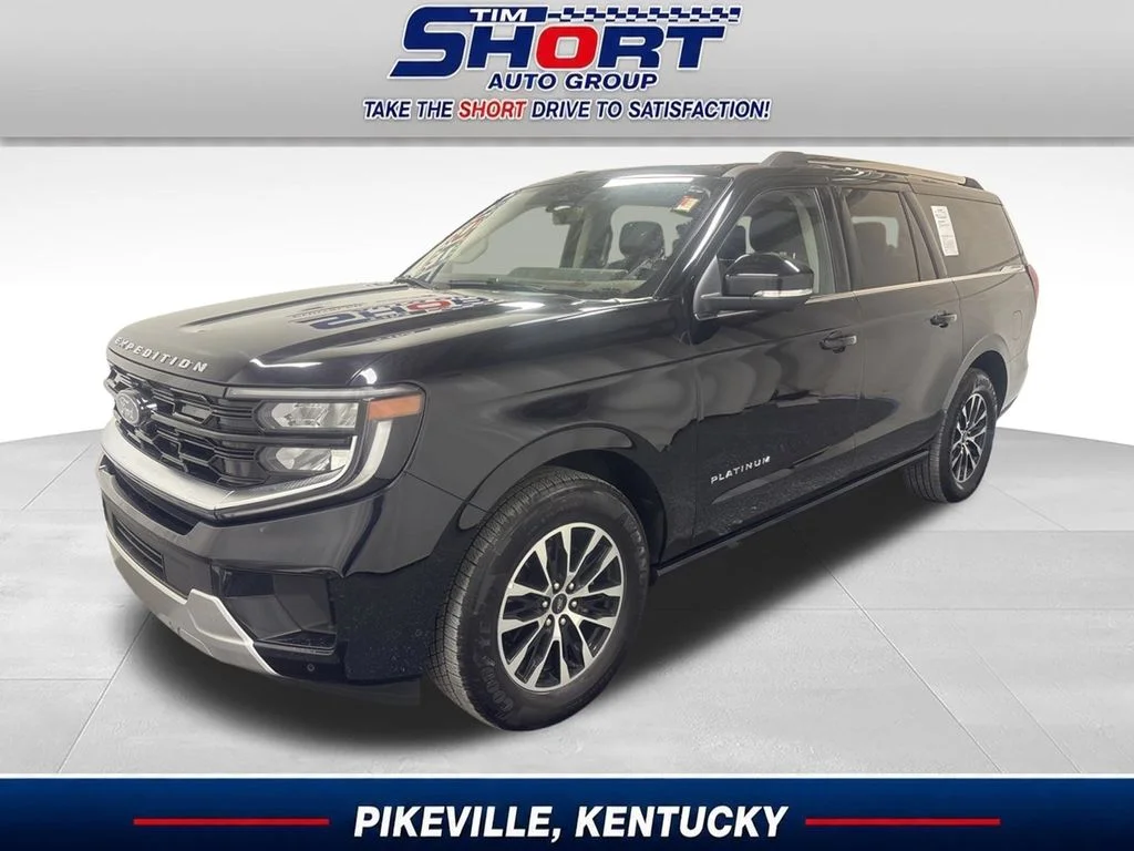 Used 2025 Black Ford Platinum image 1