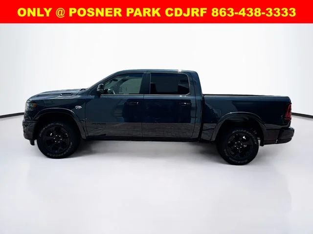 New 2026 Forged Blue Metallic Exterior Paint RAM BIG HORN image 8