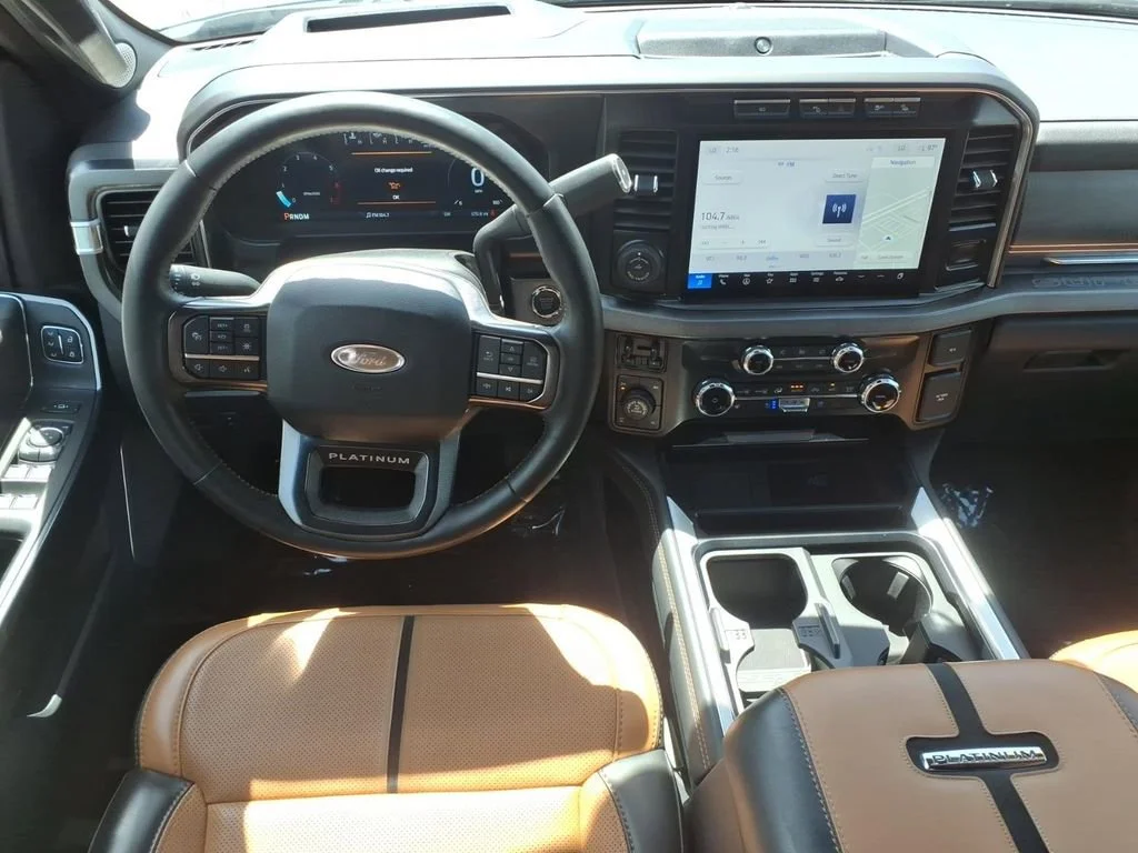 Certified Used 2023 Blue Metallic Ford Platinum image 8