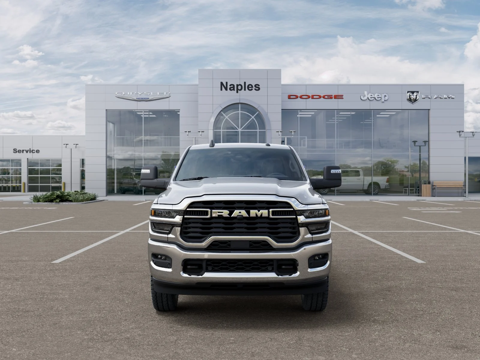 New 2026 Silver-Zynith Exterior Paint RAM Tradesman image 32