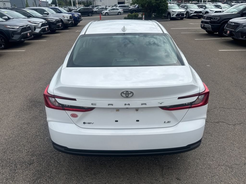 Used 2025 White Toyota LE image 6