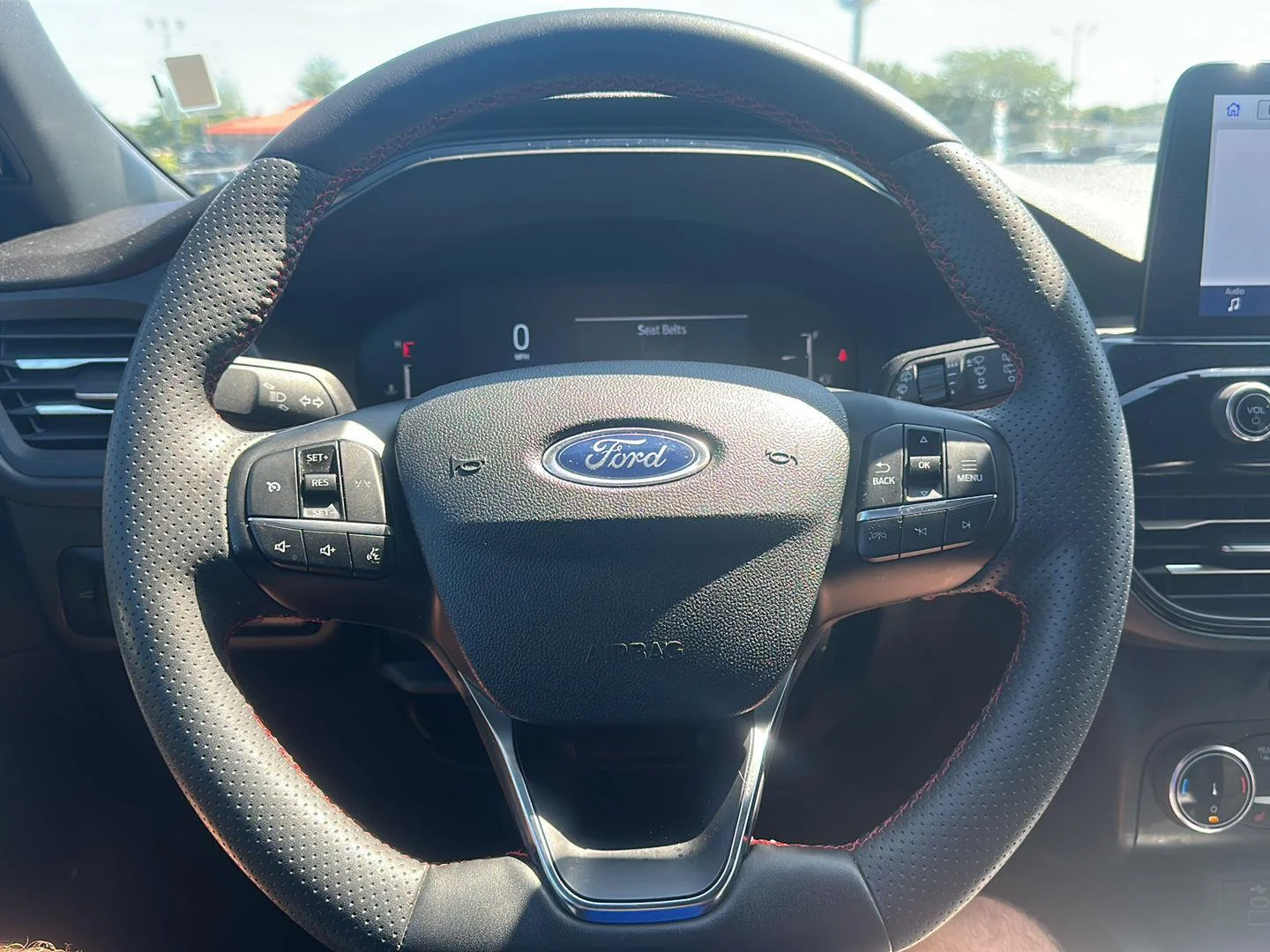 Used 2025 Carbonized Gray Ford ST-Line Select image 18