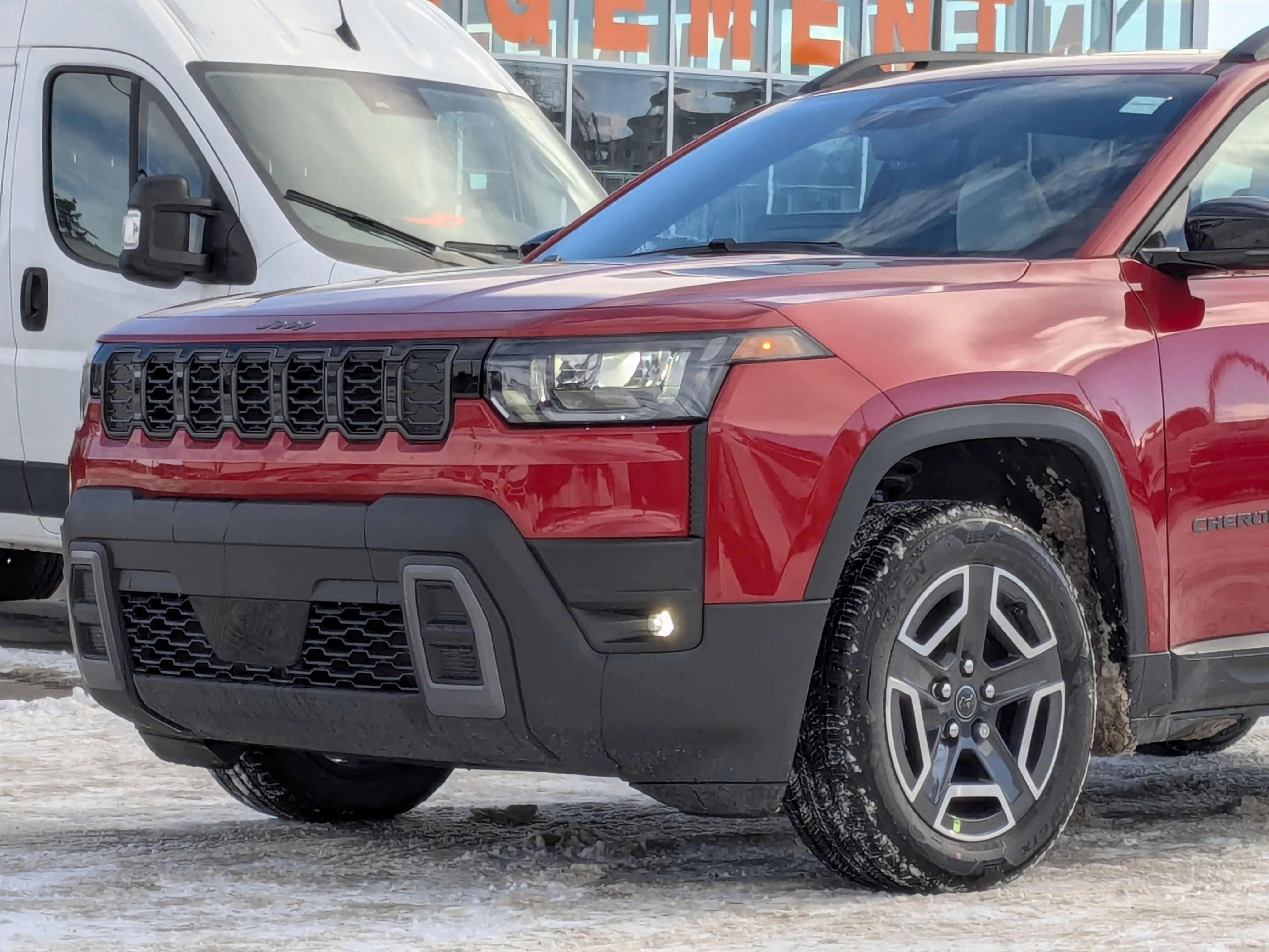 New 2026 Red Jeep Limited - - Tech Group - Panoramic Sunroof - Trailer Tow - Remote Start & tons more! image 12