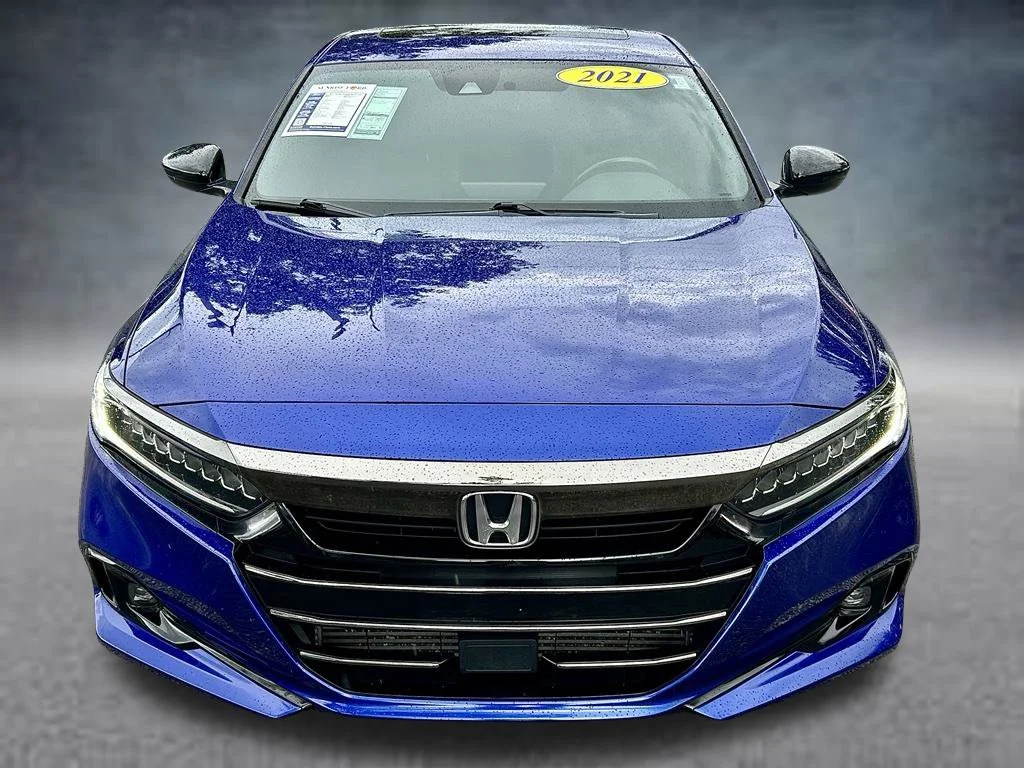Certified Used 2021 Blue Honda Sport 2.0T image 2