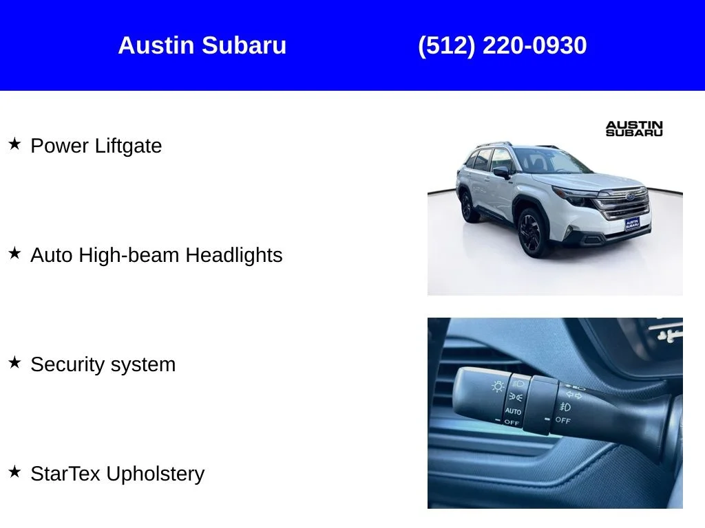 New 2026 White Subaru Limited Hybrid image 17