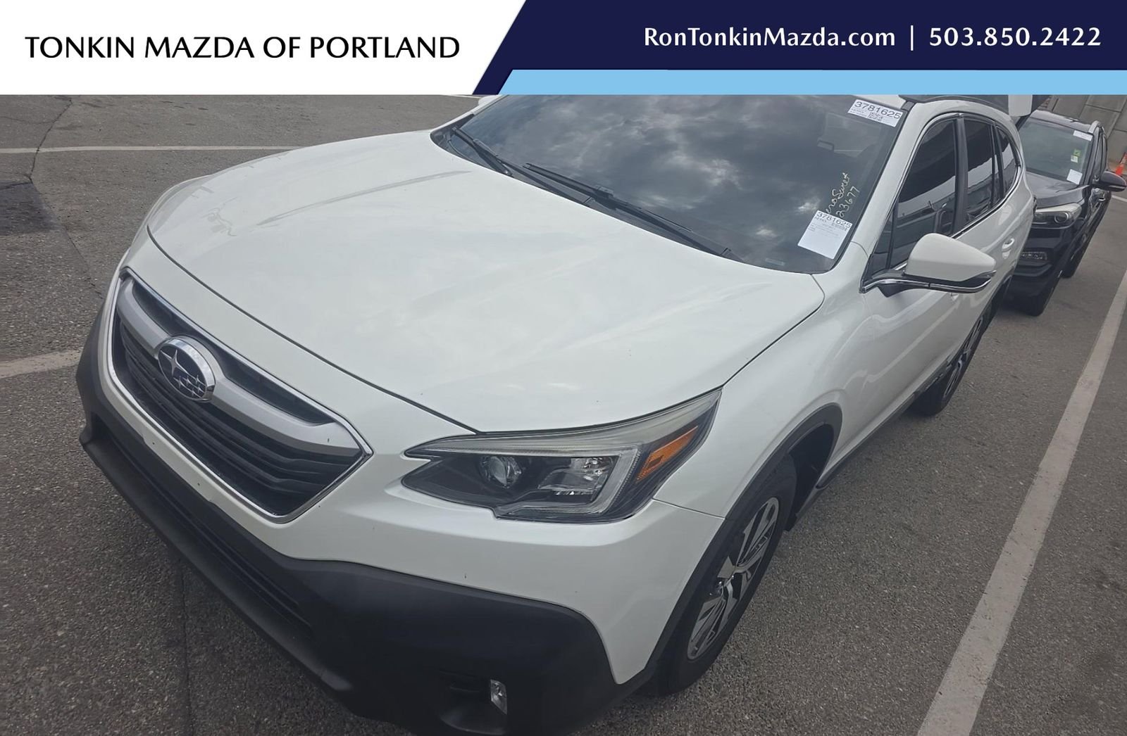 Used 2021 Crystal White Pearl Subaru Premium image 1