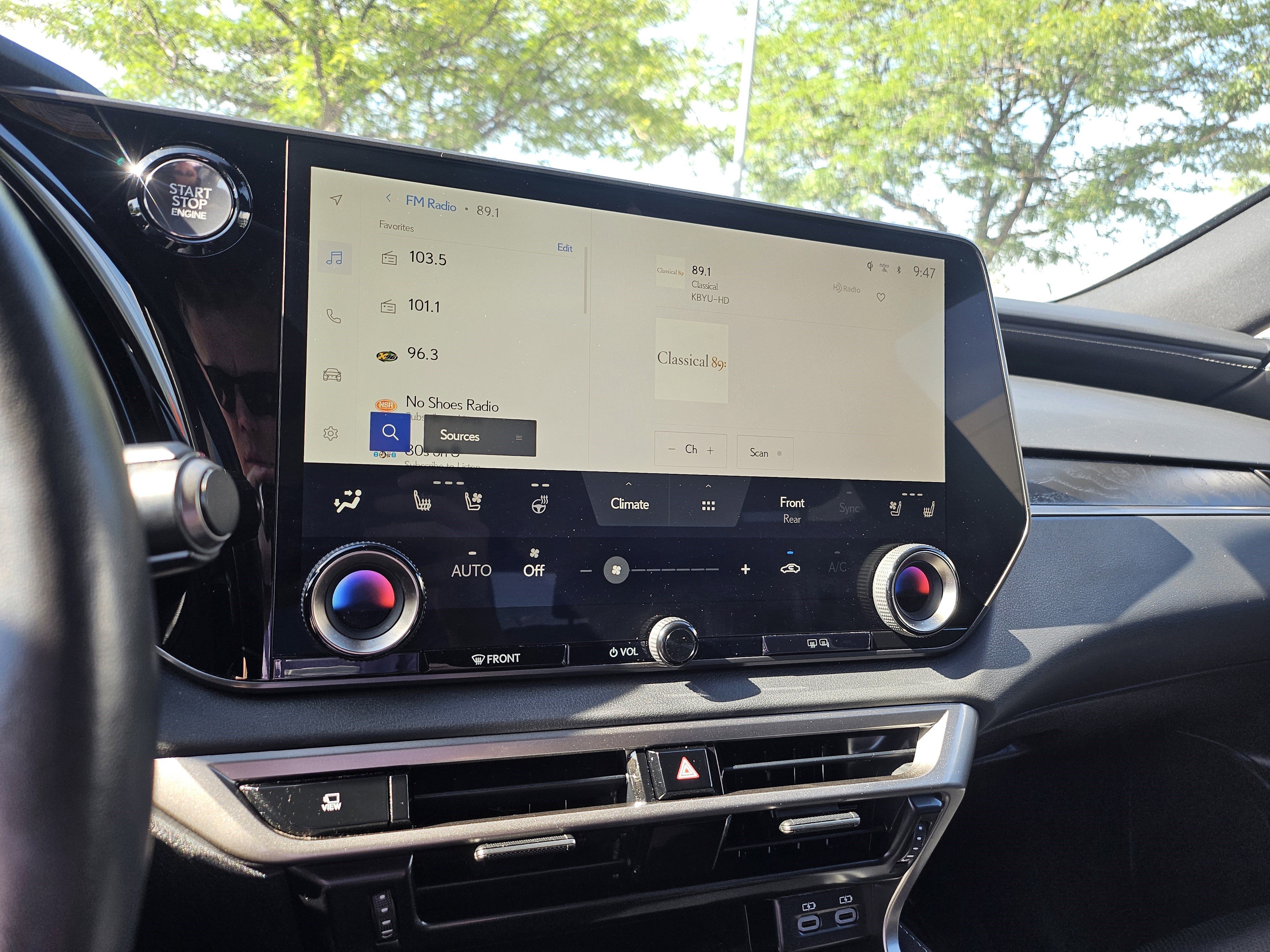 Used 2024 Eminent White Pearl Lexus 350 Premium image 13