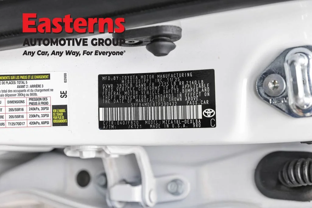 Used 2026 White Toyota LE image 33