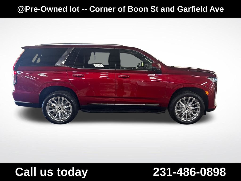 Used 2021 Red Cadillac Premium Luxury image 6