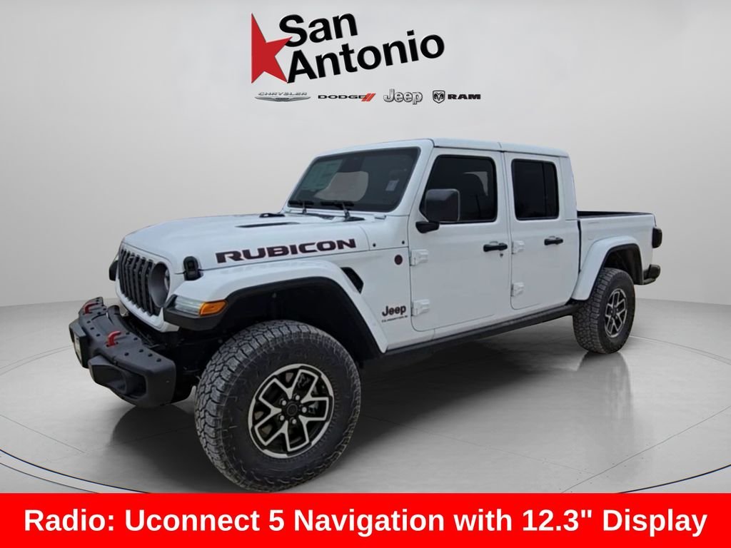 New 2026 Bright White Clear-Coat Exterior Paint Jeep Rubicon X image 8