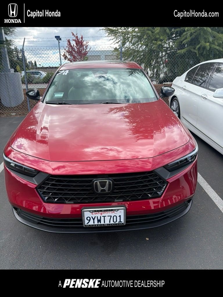 Certified Used 2026 Radiant Red Metallic Honda SE image 1