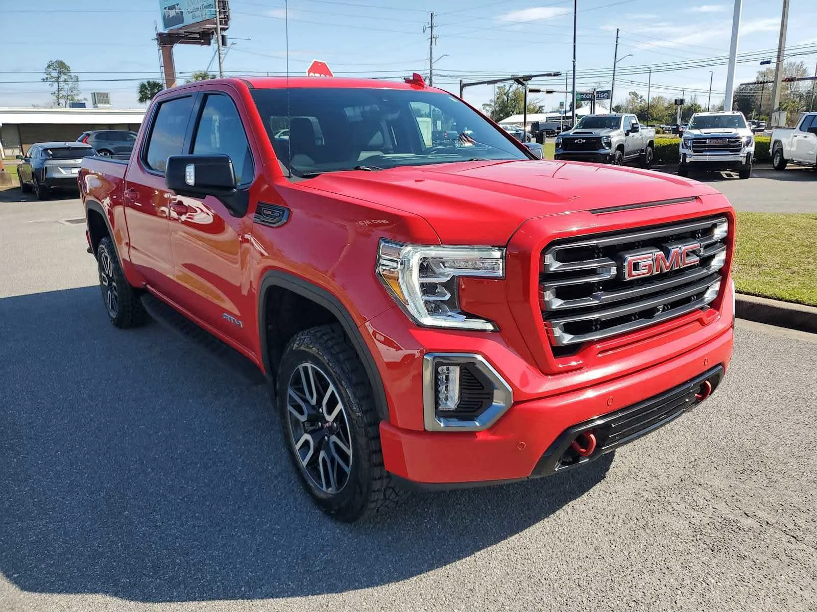 Used 2021 Cardinal Red GMC AT4 image 8