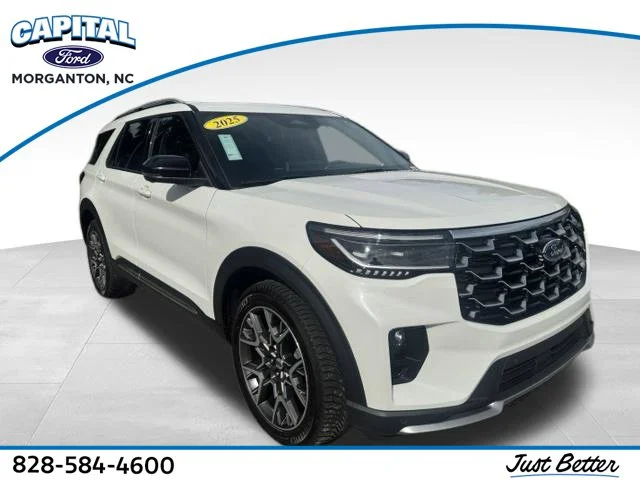 Used 2025 White Ford Platinum image 1
