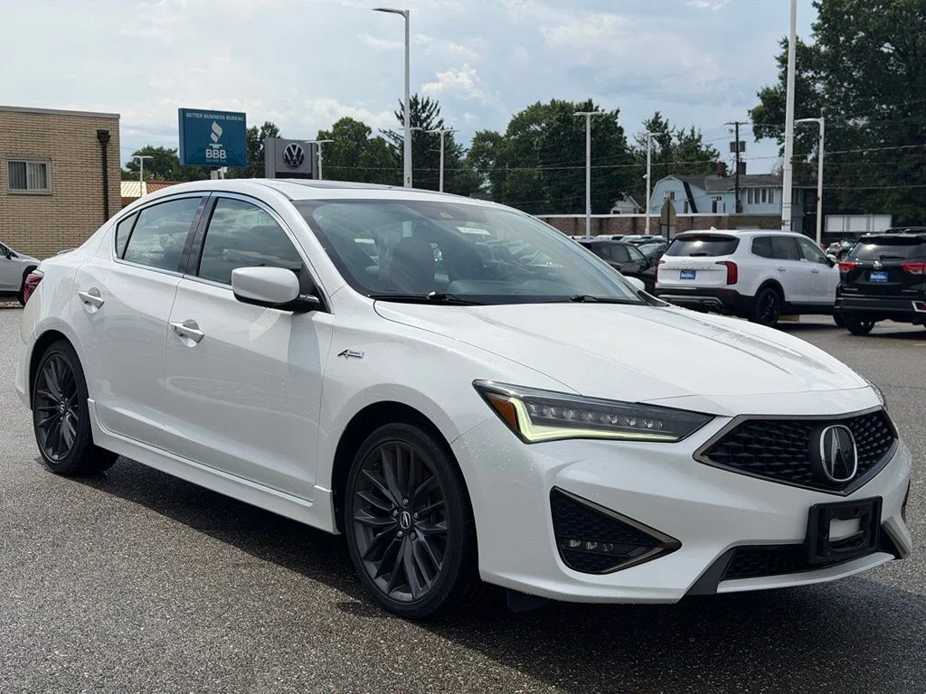 Used 2021 White Acura Premium and A-SPEC Packages image 36