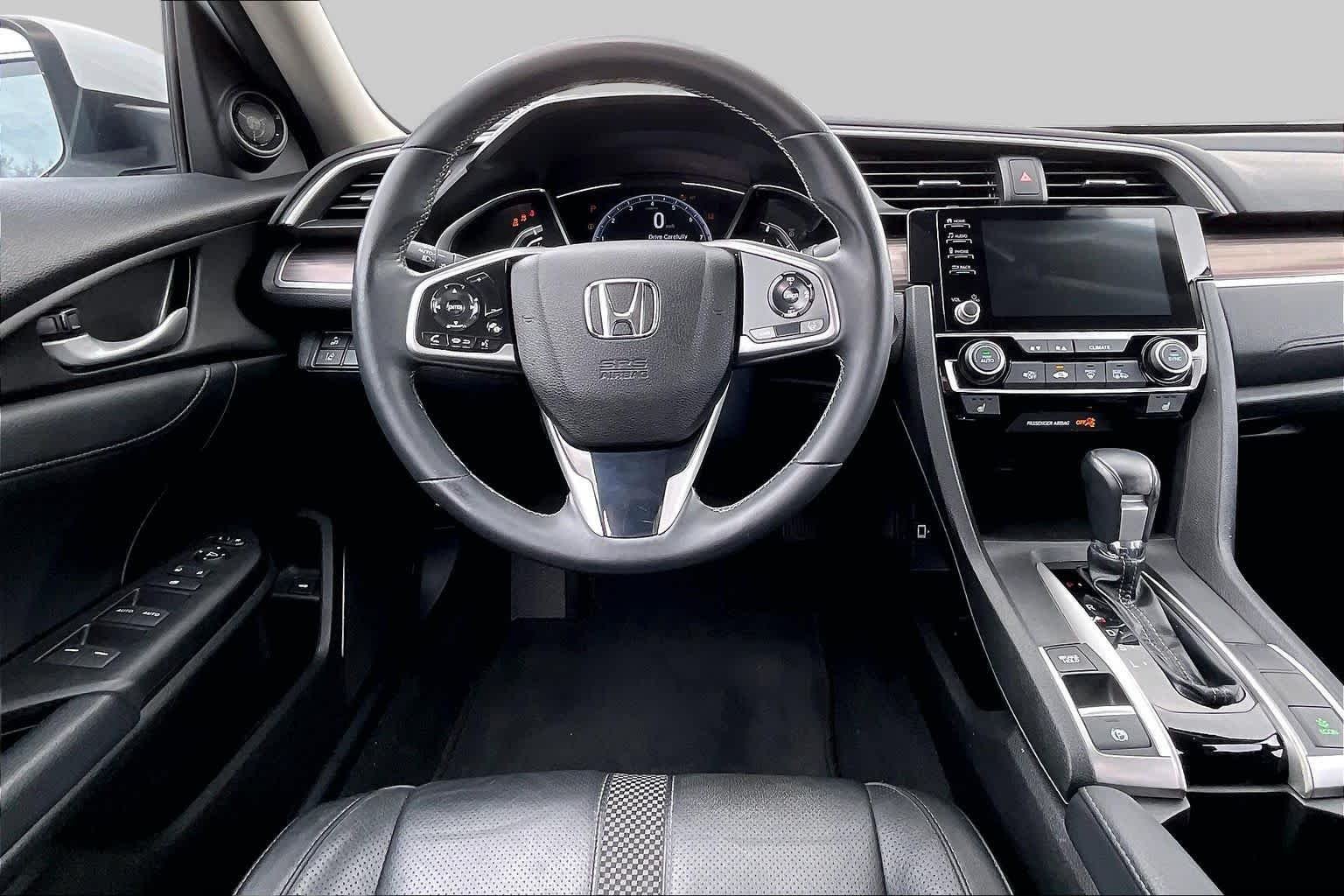 Used 2021 Platinum White Pearl Honda EX-L image 6