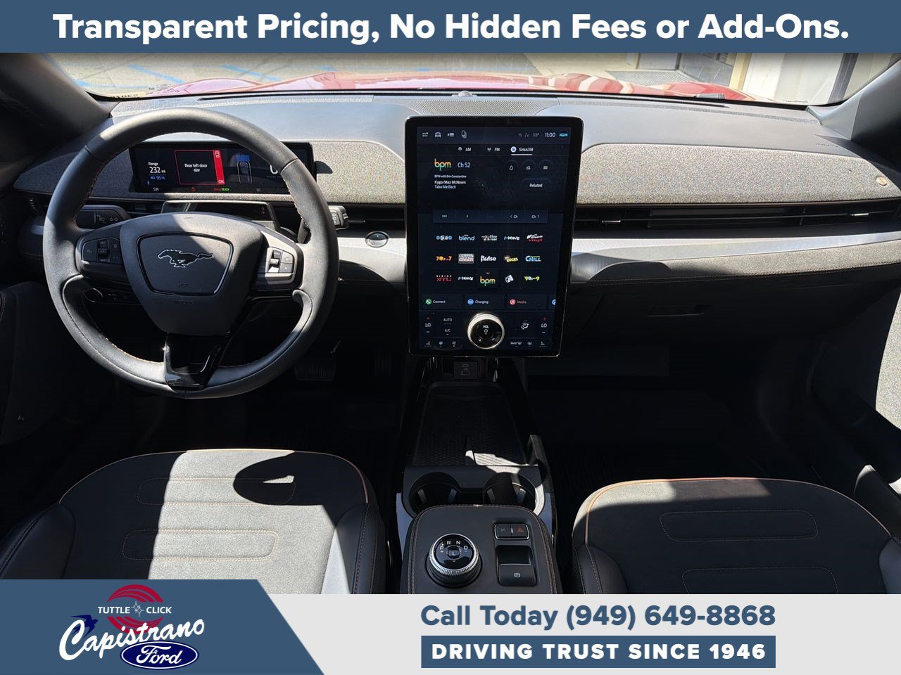 Used 2022 Ford Mustang Mach-E GT AWD with VIN 3FMTK4SE3NMA52424 for sale in San Juan Capistrano, CA