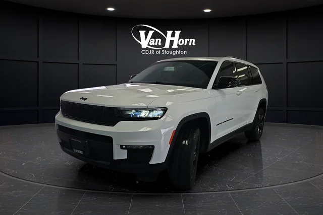 Used 2023 Bright White Clearcoat Jeep Limited image 3
