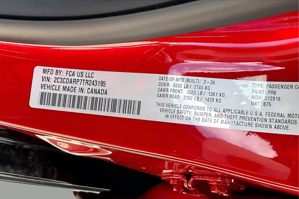 New 2026 Redeye Exterior Paint Dodge Scat Pack image 12