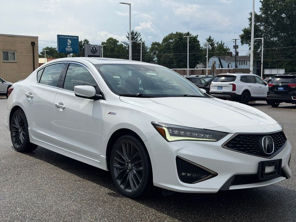Used 2021 White Acura Premium and A-SPEC Packages image 36