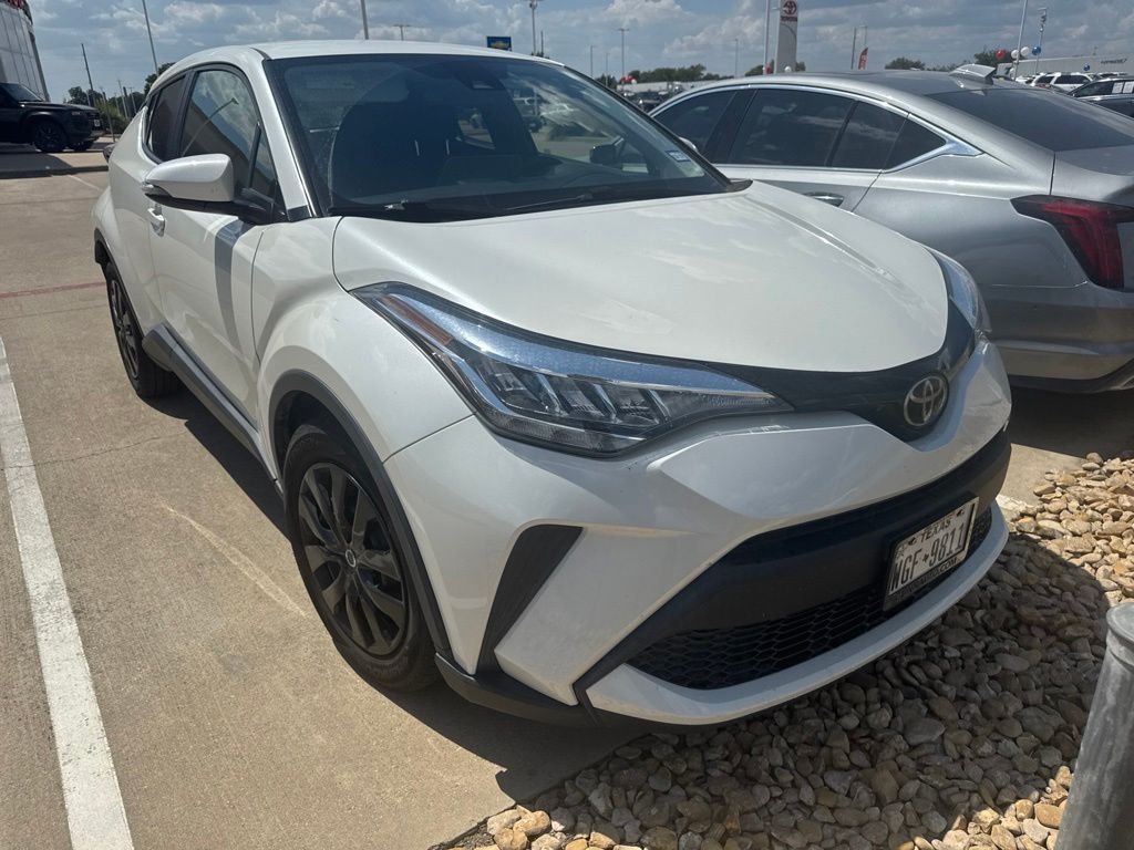 Used 2021 White Toyota LE image 1
